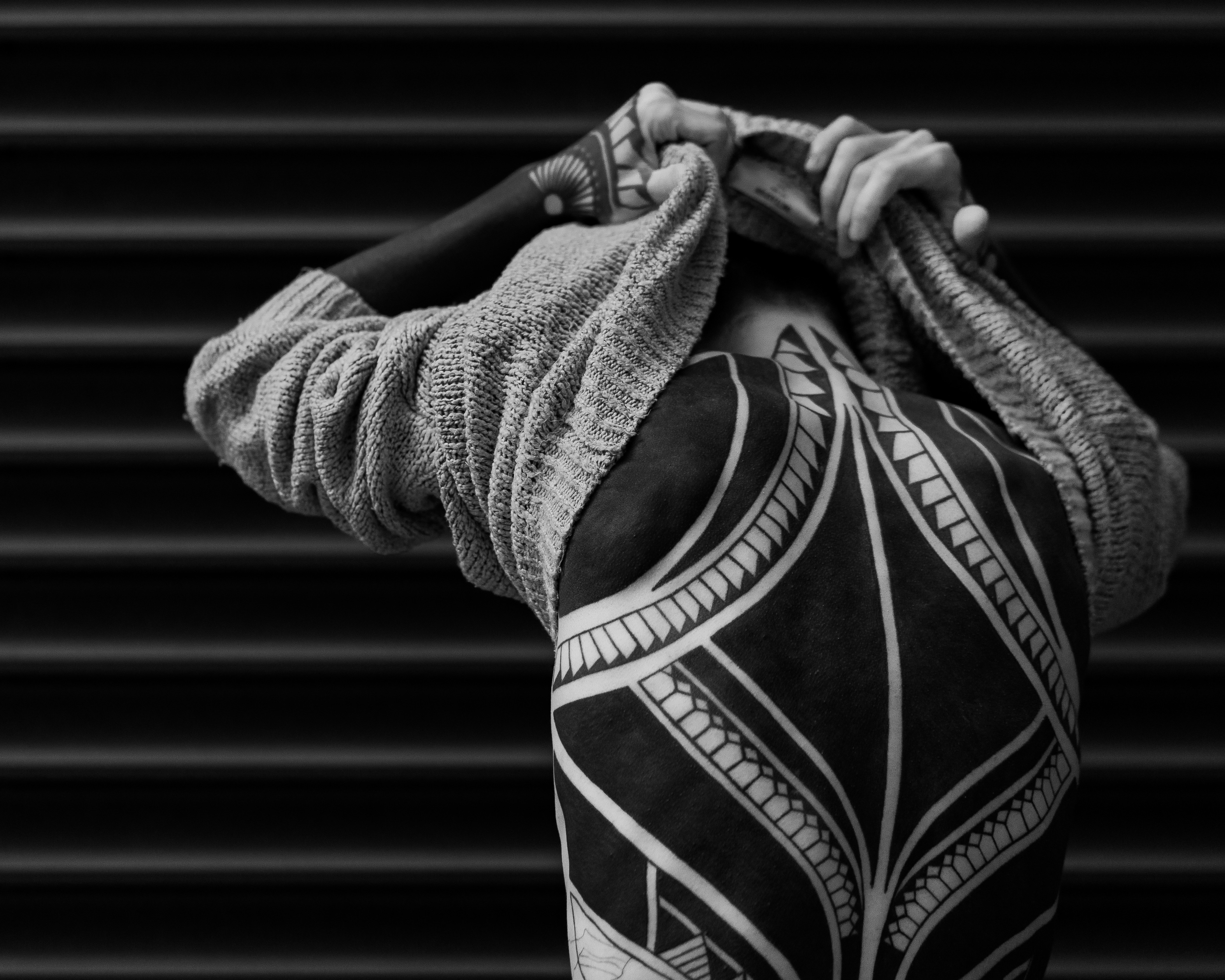 Tatuaje Blackwork